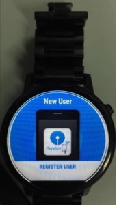 banking on smartwatch