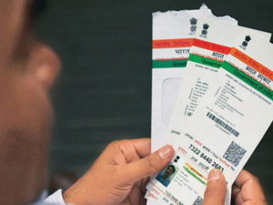 Aadhaar number