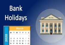 Bank holidays in March 2020: Details Inside Bank holidays
