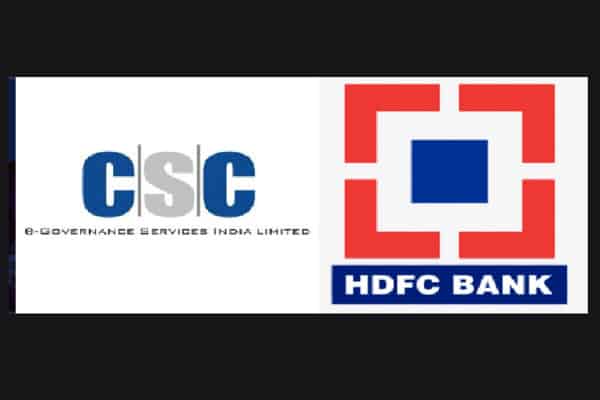 Hdfc Bank Csc Launch Overdraft Scheme For Small Retailer Elets Bfsi 1215