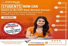 ICICI Bank Germany unveils Blocked Account* for Indian students ICICI Bank Germany