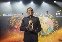 Vellayan Subbiah of Tube Investments of India Named EY World Entrepreneur of the Year 2024 Vellayan Subbiah