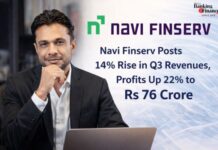 Navi Finserv Reports 14% Revenue Growth in Q3, Profit Rises 22% to ₹76 Crore Navi Finserv