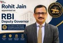 Rohit Jain Appointed RBI Deputy Governor for Three-Year Term Rohit Jain