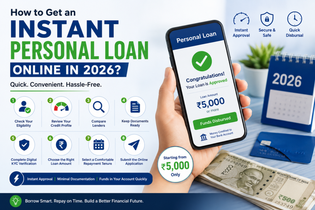 How to Get an Instant Personal Loan Online in 2026?