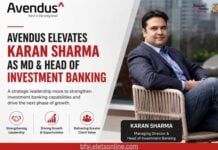 Avendus Elevates Karan Sharma as MD & Head of Investment Banking Karan Sharma