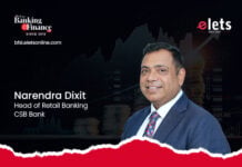 Credit Is Becoming a Tool for Growth, If Used with Intent Narendra Dixit, Head of Retail Banking, CSB Bank