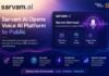 Sarvam AI Opens Voice AI Platform “Sarvam Samvaad” to Public, Targets Wider Adoption Sarvam.ai