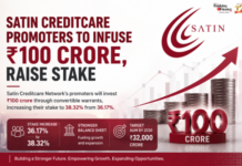 Satin Creditcare Promoters to Infuse ₹100 Crore, Increase Stake in Lender Satin Creditcare