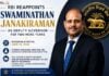 RBI Reappoints Swaminathan Janakiraman as Deputy Governor for Two More Years Swaminathan Janakiraman