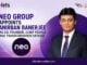 Neo Group Appoints Anirban Banerjee as Co-founder, Chief People and Transformation Officer Anirban Banerjee