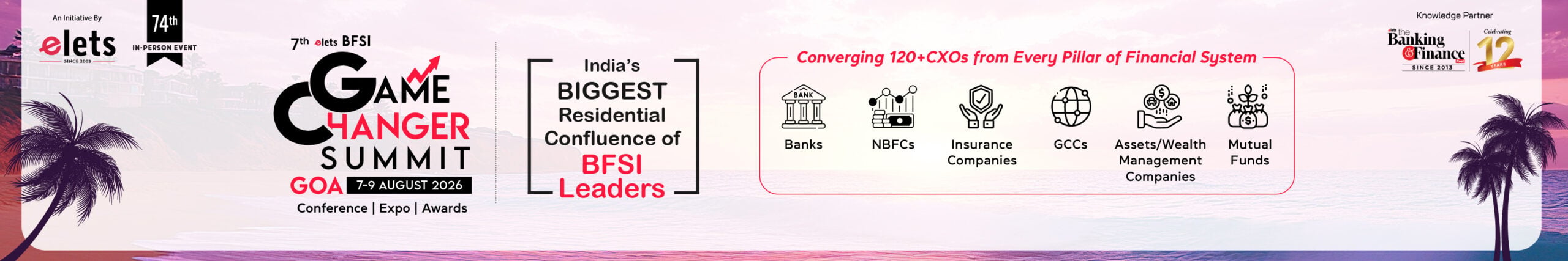 7th Elets BFSI Gamechanger Summit, August 2026 | GOA