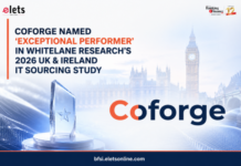 Coforge Named ‘Exceptional Performer’ in Whitelane Research’s 2026 UK & Ireland IT Sourcing Study Coforge