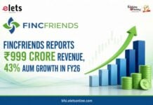 FincFriends Reports ₹999 Crore Revenue, 43% AUM Growth in FY26 FincFriends