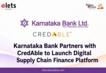Karnataka Bank Partners with CredAble to Launch Digital Supply Chain Finance Platform Karnataka Bank, CredAble