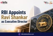 RBI Appoints Ravi Shankar as Executive Director Ravi Shankar