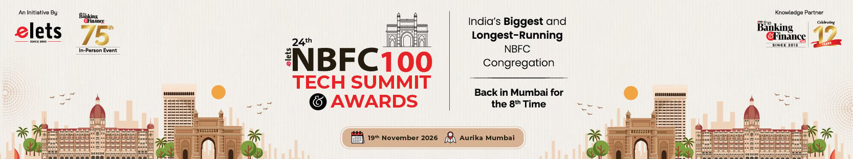 24th NBFC100 TECH SUMMIT AWARDS