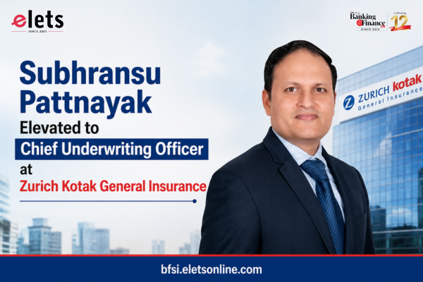 Subhransu Pattnayak Elevated to Chief Underwriting Officer at Zurich Kotak General Insurance