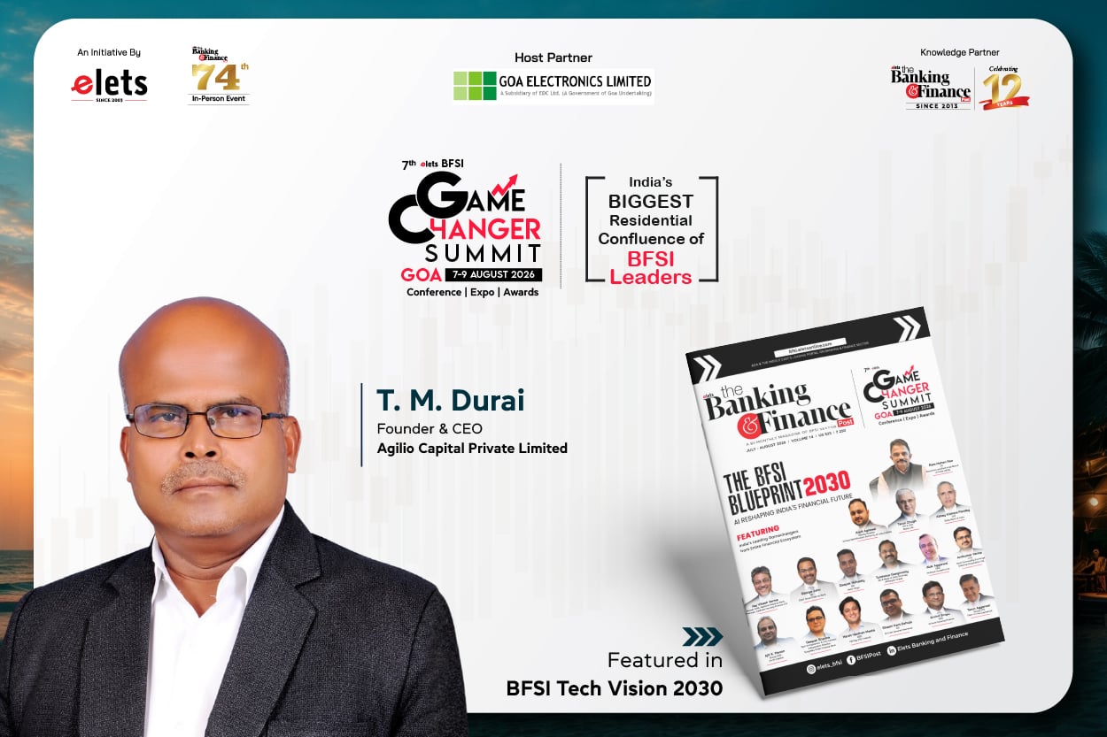 T. M. Durai, Founder & CEO, Agilio Capital Private Limited