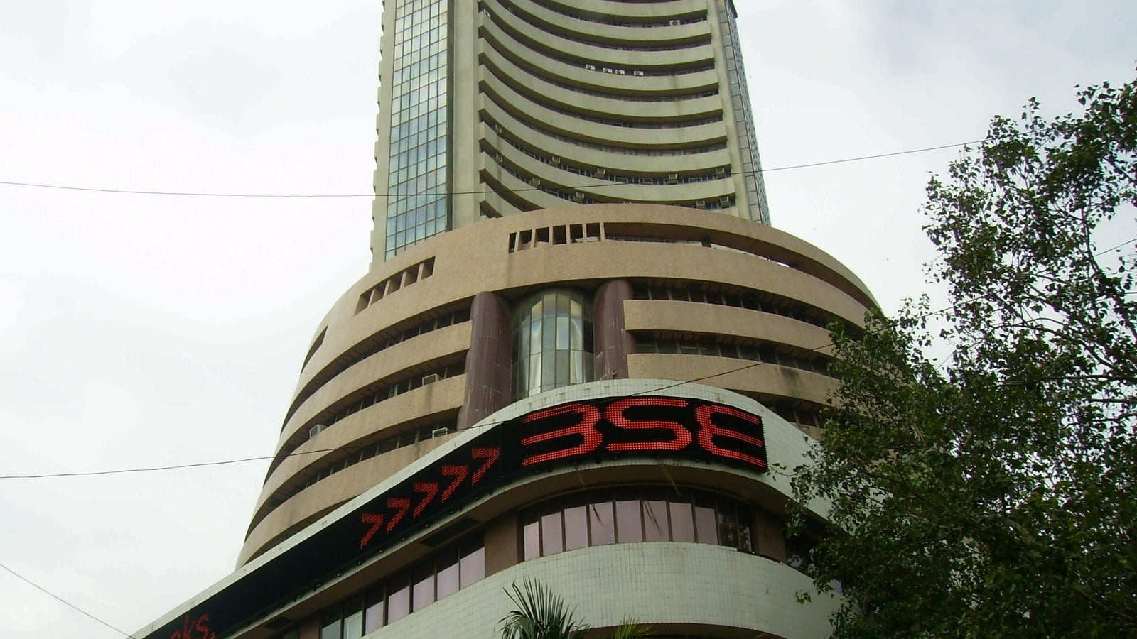 The BSE building on Dalal Street, Mumbai